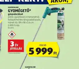 ALDI Gardenline Gyomégető ajánlat