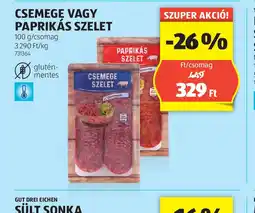 ALDI Csemege vagy Paprikás Szelet ajánlat