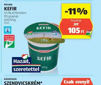 ALDI Mulsani Kefir ajánlat