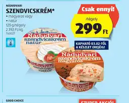 ALDI Nádudvari szendvicskrém ajánlat