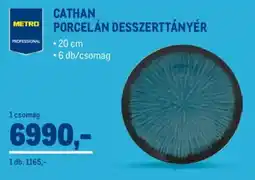 Metro Cathan porcelán desszerttányér ajánlat