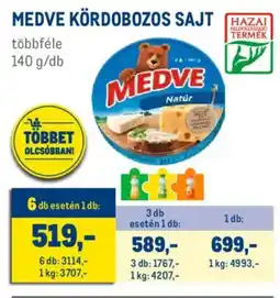 Metro Medve kördobozos sajt ajánlat