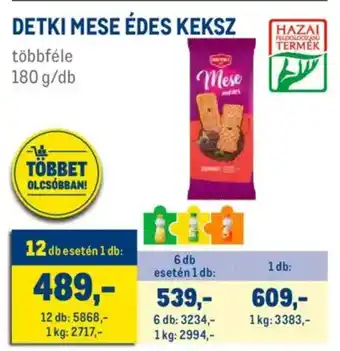 Metro Detki mese édes keksz ajánlat