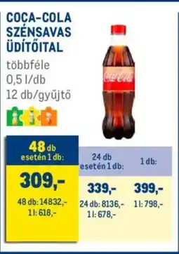 Metro Coca-cola szénsavas üdítőital ajánlat