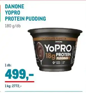 Metro Danone yopro protein pudding ajánlat