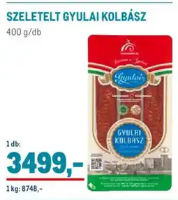 Metro Szeletelt gyulai kolbász ajánlat