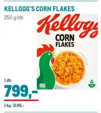 Metro Kellogg's corn flakes ajánlat