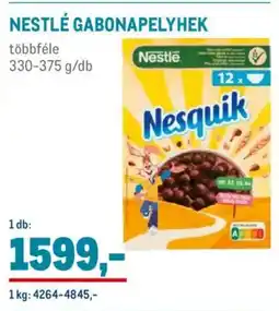 Metro Nestlé gabonapelyhek ajánlat