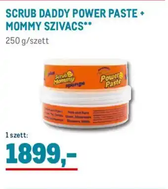 Metro Scrub daddy power paste + mommy szivacs ajánlat