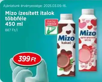 Real Mizo ízesített italok többféle ajánlat