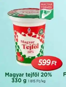 Real Magyar tejföl 20% ajánlat