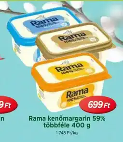 Real Rama kenőmargarin 59% többféle ajánlat