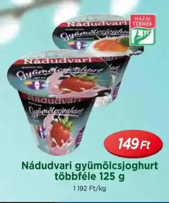 Real Nádudvari gyümölcsjoghurt többféle ajánlat