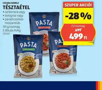 ALDI Cucina Mobile Tésztaétel ajánlat