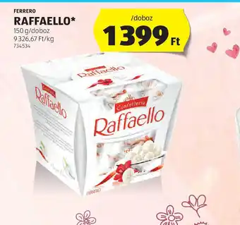 ALDI Ferrero Raffaello ajánlat