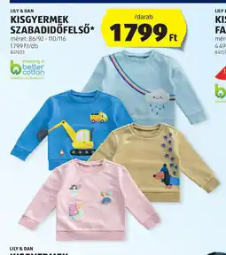 ALDI Uly Investing in Dan Kisgyermek Szabadidőfelső ajánlat