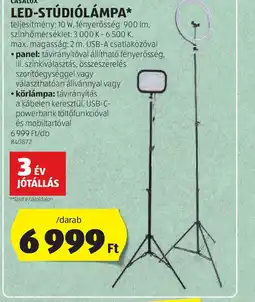 ALDI Casalux LED-Stúdilampa ajánlat