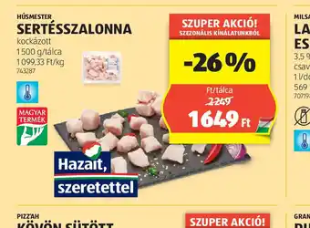 ALDI Húsmester Sertésszalonna ajánlat