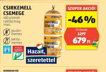 ALDI Csirkemell Csemege ajánlat