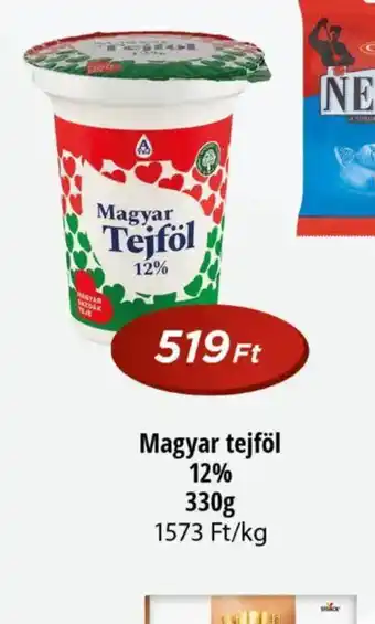 Real Magyar tejföl 12% ajánlat