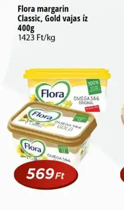 Real Flora margarin Classic, Gold vajas íz ajánlat