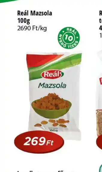 Real Réal Mazsola ajánlat