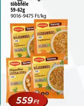 Real Maggi Gazdag leves többféle ajánlat