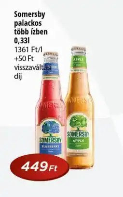 Real Somersby palackos több ízben ajánlat