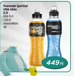 Real Powerade Sportital ajánlat