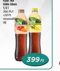 Real Fuze Tea több ízben ajánlat