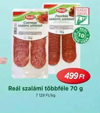 Real Réal szalámi többféle ajánlat