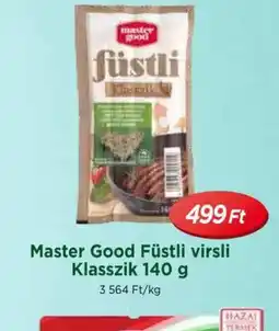 Real Master Good Füstli virsli ajánlat