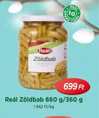 Real Reál Zöldbab ajánlat