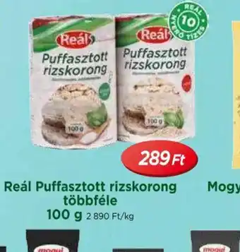 Real Réal Puffasztott Rizskorong ajánlat