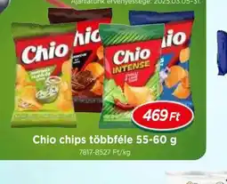 Real Chio chips többfele ajánlat