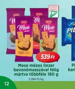 Real Mese mézes linzer ajánlat