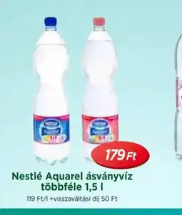 Real Nestlé Aquarel ásványvíz ajánlat