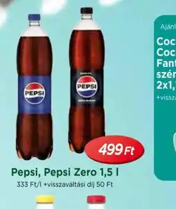 Real Pepsi, Pepsi Zero ajánlat