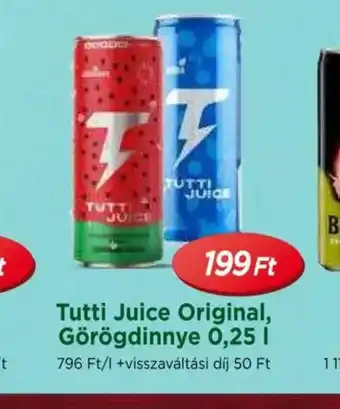 Real Tutti Juice Original, Görögdinnye ajánlat