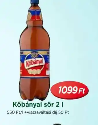 Real Kőbányai sör 2 l ajánlat