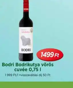 Real Bodri Bodrikutya vörös cuvée ajánlat