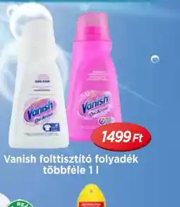 Real Vanish foltisztít folyadék ajánlat