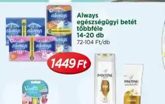 Real Always egészségügyi betét ajánlat