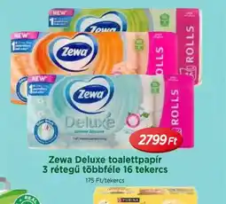 Real Zewa Deluxe Toalettpapír ajánlat