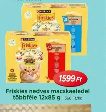 Real Friskies nedves macskaeledel ajánlat