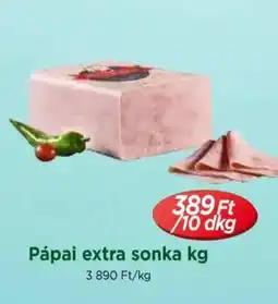 Real Pápai extra sonka ajánlat