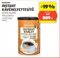 ALDI Barissimo instant kávéhelyettesítő ajánlat