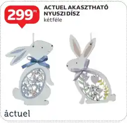 Auchan Actuel akasztható nyuszidísz ajánlat