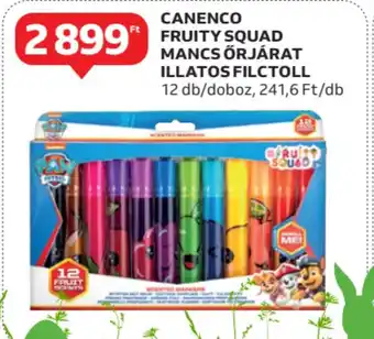 Auchan Canenco fruity squad mancs őrjárat illatos filctoll ajánlat