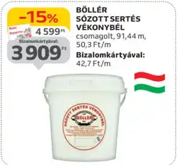 Auchan Böllér sózott sertés vékonybél ajánlat